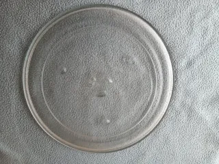 2 Platos de Cristal para Microondas