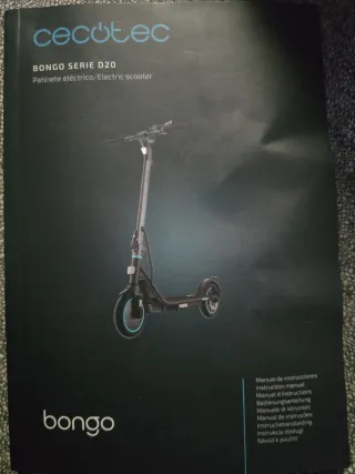 Patín Eléctrico Cecotec Bongo D20