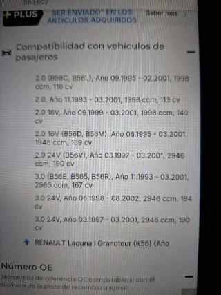 Bomba de gasolina Renault