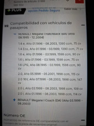 Bomba de gasolina Renault