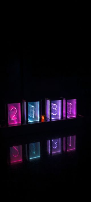 Relógio Digital RGB Novo