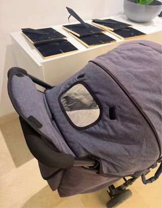 Silla de paseo Chic 4 Baby doble gris