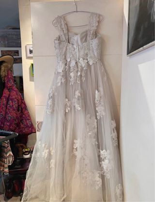 Vestido de Novia Palabra de Honor Talla 36