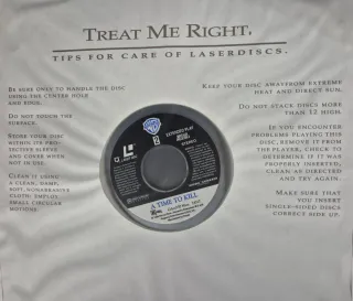 Laserdisc A Time to Kill