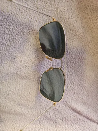 Gafas Ray-Ban Vintage Doradas y Negras