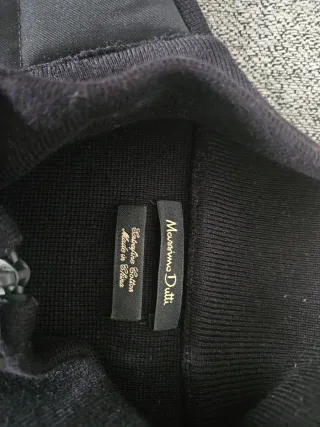 Chaqueta Massimo Dutti Negra Hombre L