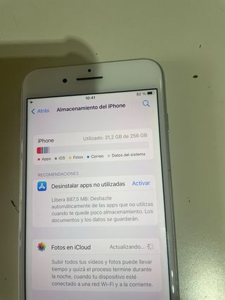 iPhone 7 Plus Plata 256GB