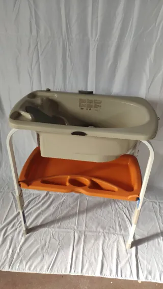 Bañera Bebé Jane Flip con Cambiador