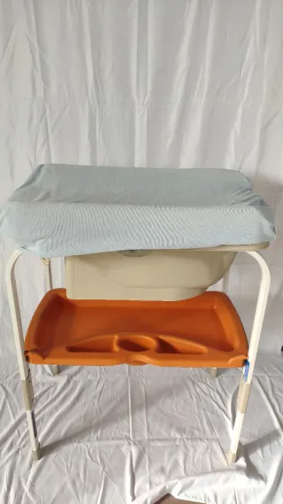 Bañera Bebé Jane Flip con Cambiador