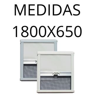 Oscurecedor/Mosquitera de doble cassette 1800x650