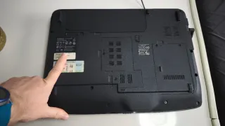 Portátil eMachines e720 Negro