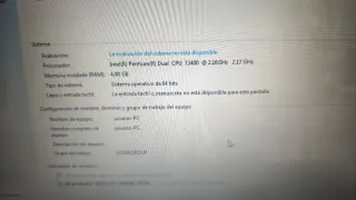 Portátil eMachines e720 Negro