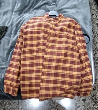 Camicia Flanella Pull&Bear Oversize Quadri