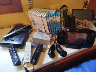 Nintendo Wii U Nera + Accessori e Giochi