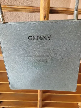 Borsa cerimonia Genny argento