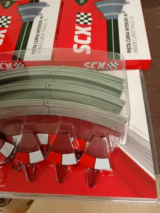Lote Scalextric R1 Curva Interior pista gris moder
