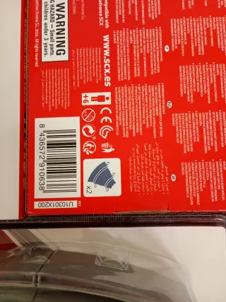 Lote Scalextric R1 Curva Interior pista gris moder