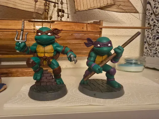 Figuras Tortugas Ninja