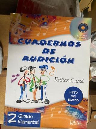 Cuadernos de Audición Ibáñez-Cursá 2º Grado