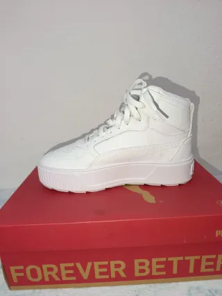 Botines Puma Blancos Talla 39