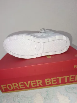 Botines Puma Blancos Talla 39