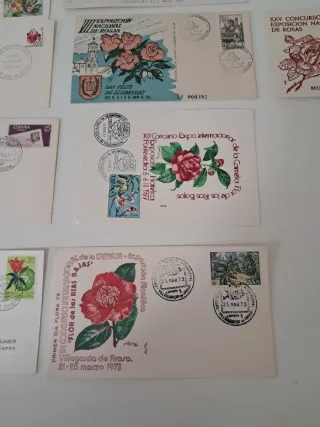 Lote 11 sobres. Primer día.