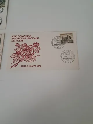 Lote 11 sobres. Primer día.