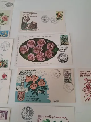 Lote 11 sobres. Primer día.