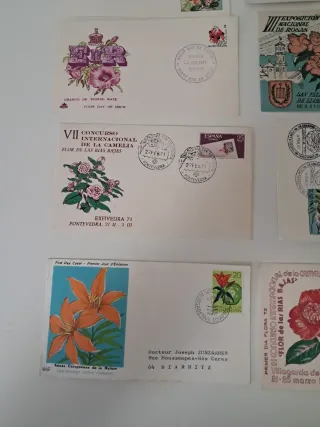 Lote 11 sobres. Primer día.