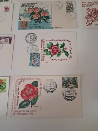 Lote 11 sobres. Primer día.