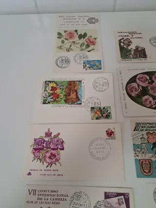 Lote 11 sobres. Primer día.