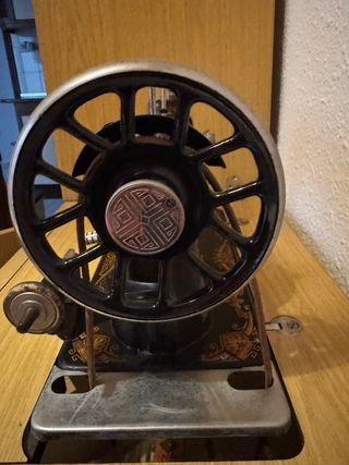 Máquina de coser antigua Naumann vintage alemana c