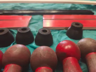 Lote repuestos futbolin