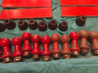 Lote repuestos futbolin
