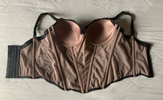 Bustier Encaje/Seda