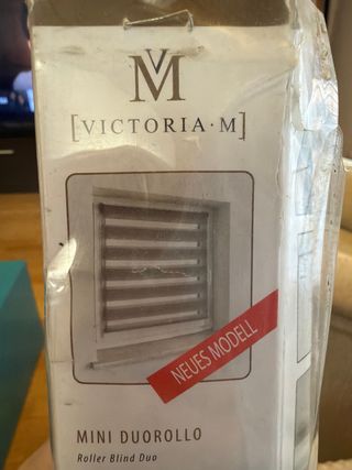 Estor rayas negro  y blanco 89 ancho