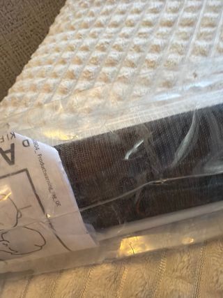 Estor rayas negro  y blanco 89 ancho