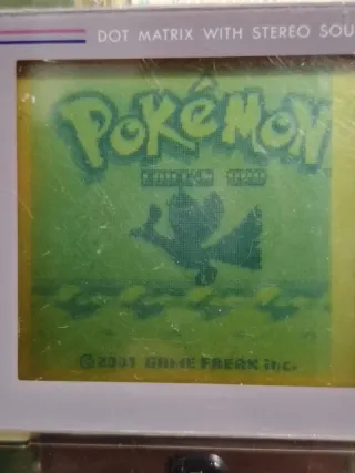 Juego GB Pokémon Edición Oro Original