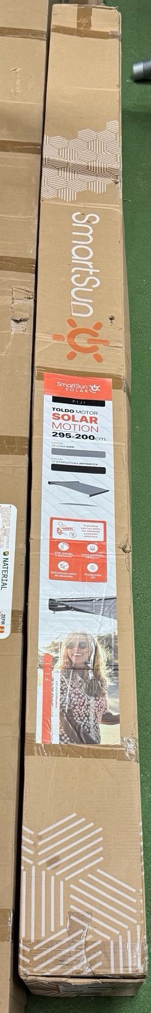 Toldo SmartSun solar cofre completo