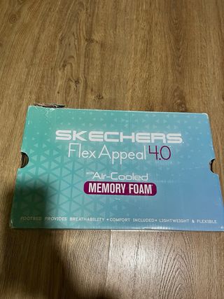 Zapatillas Skechers Flex Appeal 4.0 Azul/Rosa