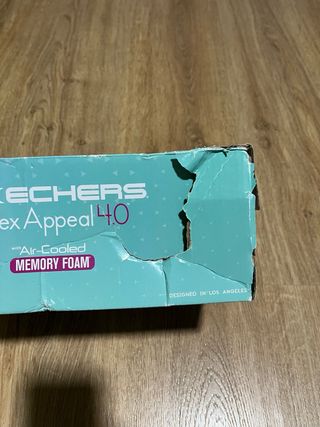 Zapatillas Skechers Flex Appeal 4.0 Azul/Rosa