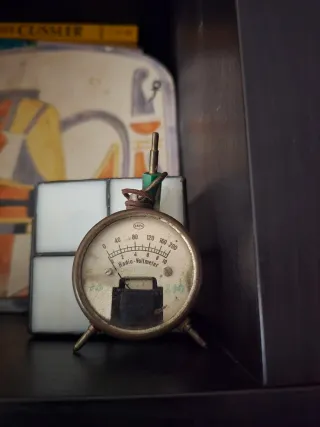 Voltímetro Radio Alemán Vintage