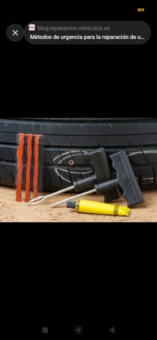 Arreglo de pinchazos y arranque de coches