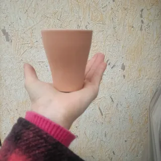 Set 8 Mini Vasi Rosa Salmone Ceramica