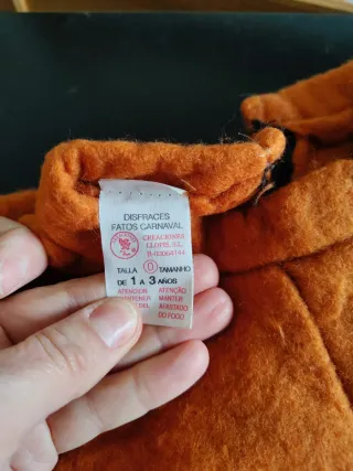 Disfraz reno 1-3 años