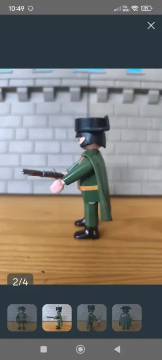 Playmobil -.Guardia civil con tricornio