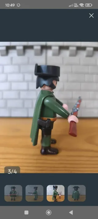 Playmobil -.Guardia civil con tricornio