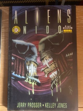 Aliens Nido, miniserie 4 números, completa.