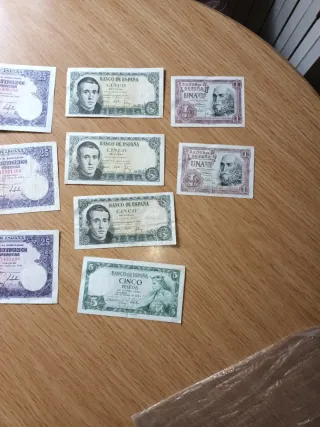 Lote de Billetes Antiguos Españoles