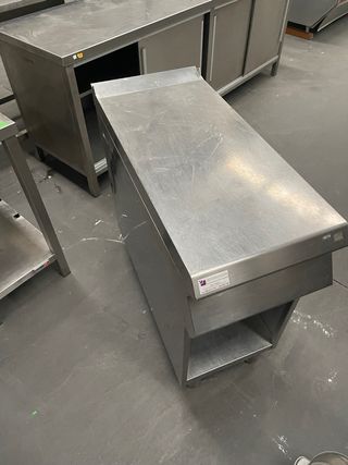 Mesa de apoyo acero inoxidable